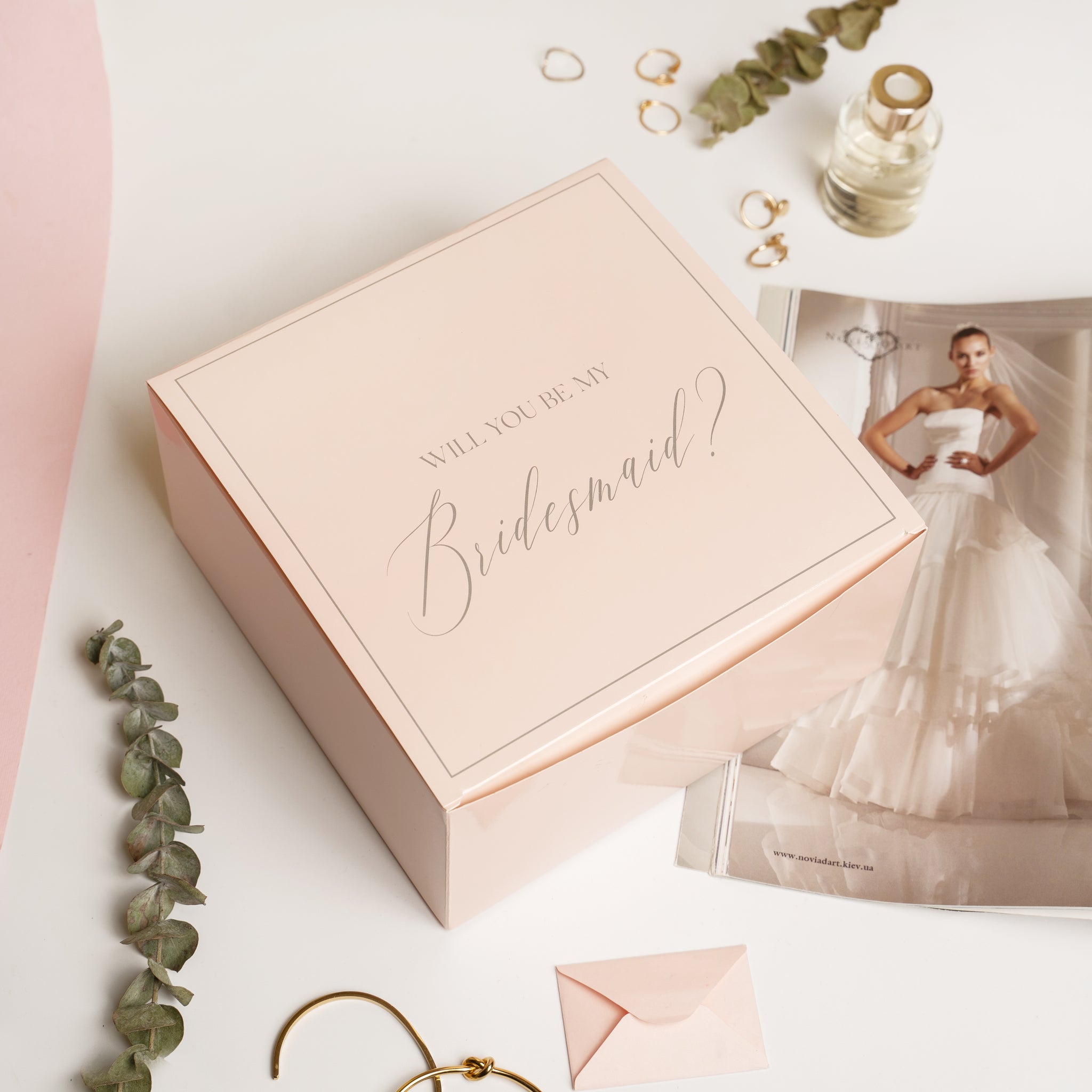 Pink Bridesmaid & Maid of Honor Box Set – Charvoria