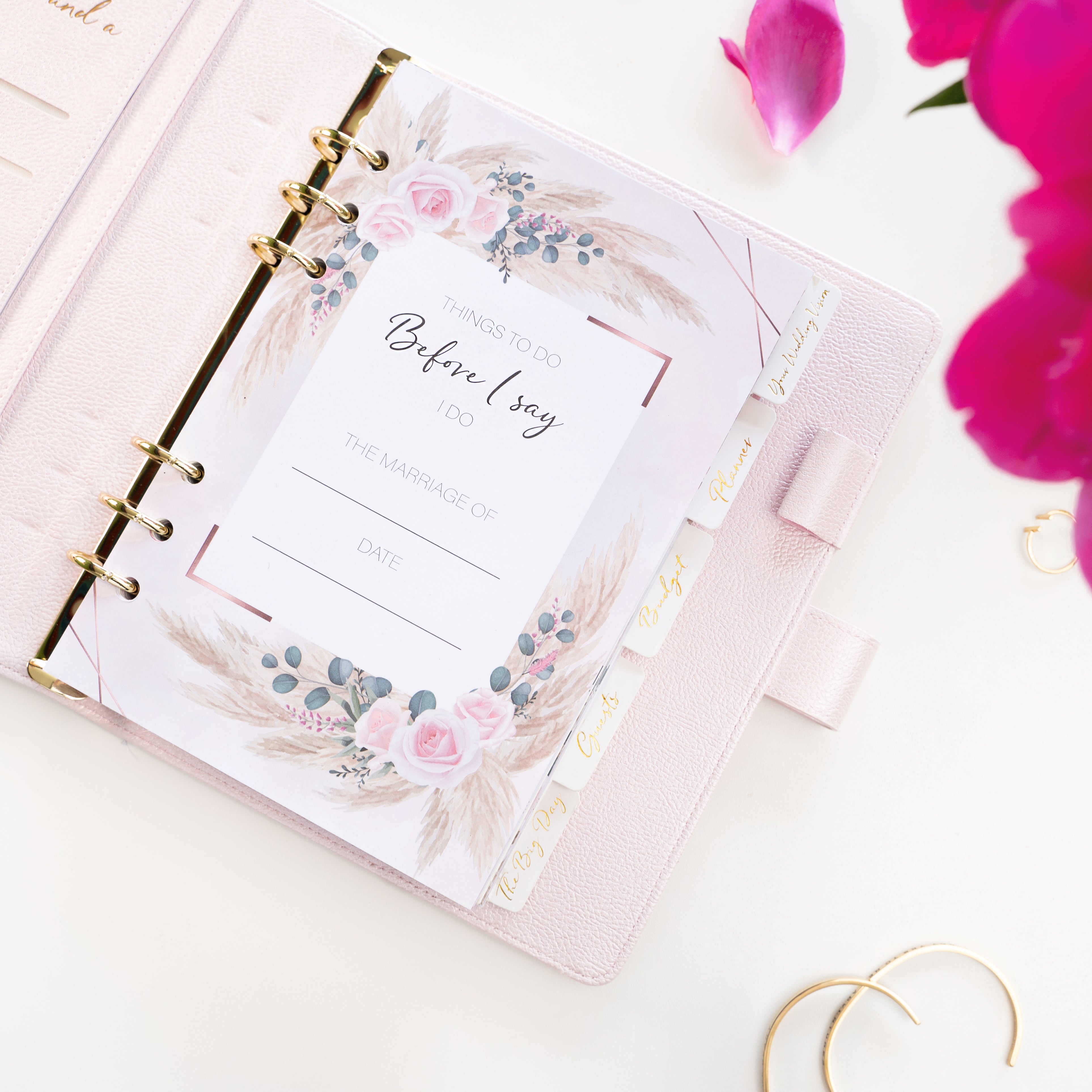 Personalized Wedding Planning book - – Charvoria
